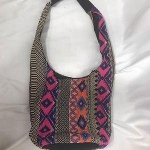 Boho Over The Shoulder Tote